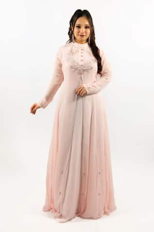 Floral Embroidered Kurti For Kids