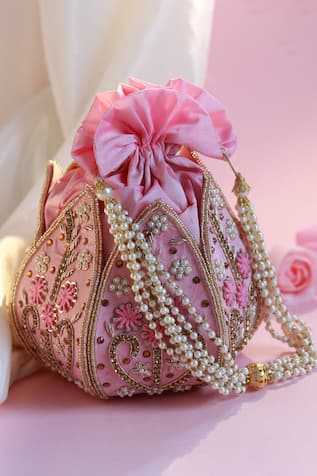 Baag Zardozi Embroidered Potli 