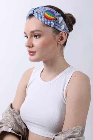 Vivid Voyage Embroidered Hair Band 