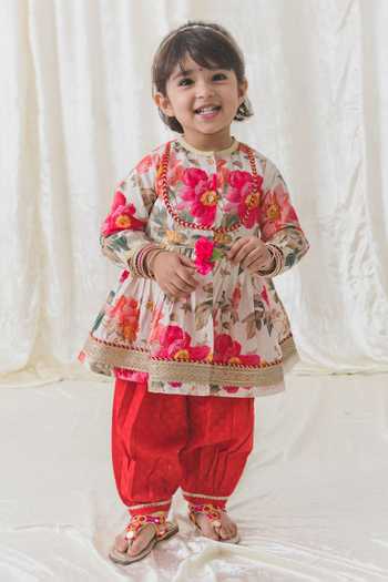 Tiber Taber Garden Bloom Anarkali & Salwar Set 