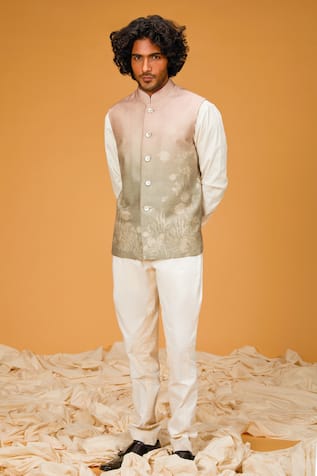 Marine Print Ombre Bundi 