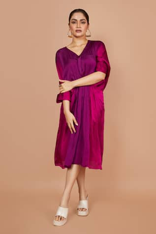 Pinki Sinha Ombre Solid Kaftan 