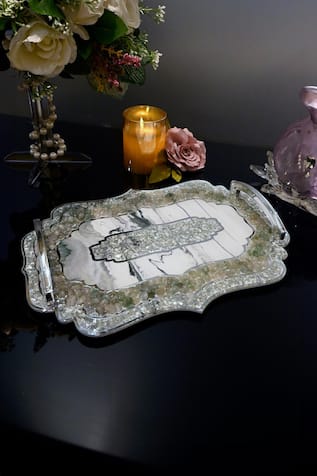 Stone Embellished Tray 