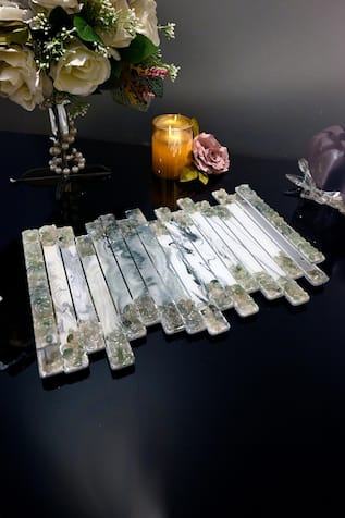 High Low Stone Studded Tray 