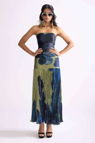 Saaksha & Kinni Jennifer Strapless Dress 