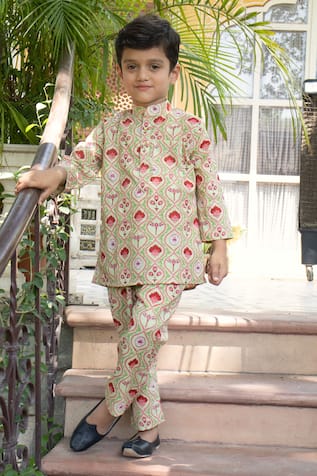 Laadlo Amaltaas Bahar Print Kurta With Pant 