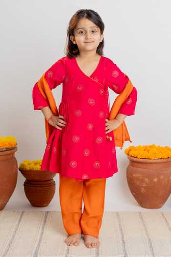 MR Brat Moon Print Angarkha & Pant Set 