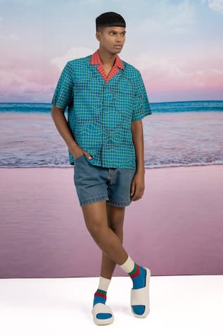 Siddhartha Bansal Zen Camp Printed Shirt 