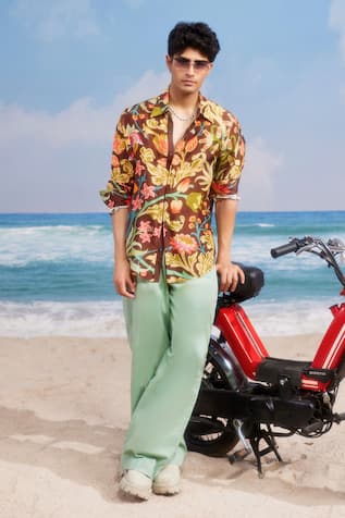 Siddhartha Bansal Bloom Floral Pattern Shirt 