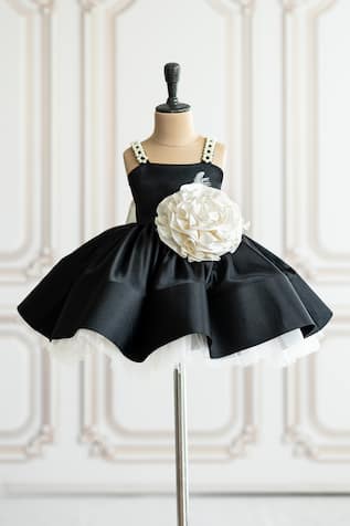 Floral Applique Dress 