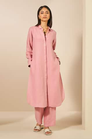 Grassroot By Anita Dongre Quartz Straight Shirt Kurta With Pant 