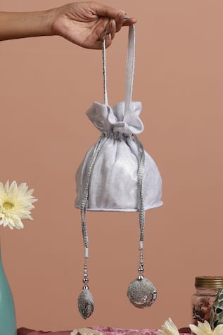 Swabhimann Metallic Glitter Potli 