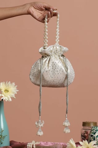 Swabhimann Sequin Scatter Embellished Potli 