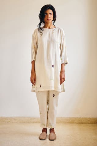 Kharakapas The Savant Printed Tunic & Pant Set 