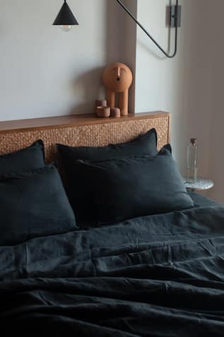 Kohl Linen Flat Sheet 