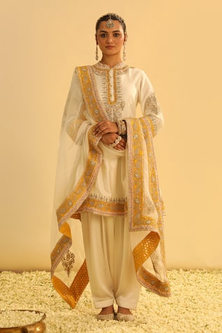 Sheetal Batra Amani Embroidered Kurta Salwar Set 