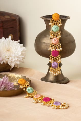 Lily Fantasy 5 Tier Dangler Earrings 