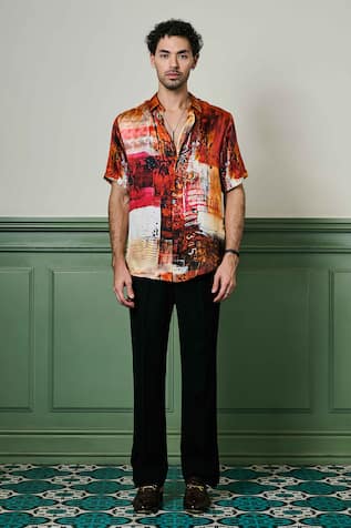 Asuka Ember Oasis Printed Shirt 