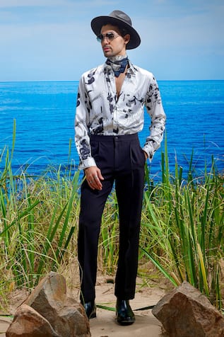 Asuka Eclipse Whisper Print Shirt 