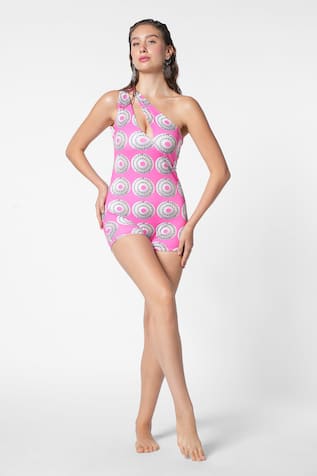 Ekastories Playful Cutout Swimsuit 