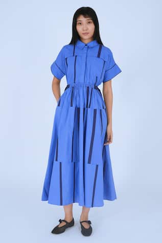 Leh Studios Midi Tape Tong Dress 