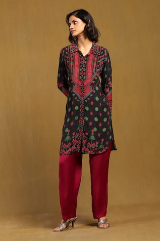 Ritu Kumar Zinat Printed Short Tunic 