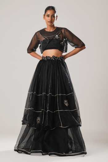 Atbw Layered Long Skirt 