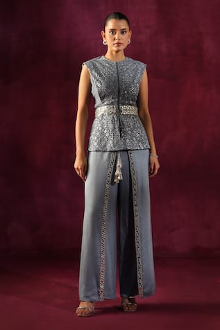 Twenty Nine Embellished Wrap Around Pant 