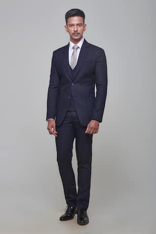 Sven Suits Plain Blazer & Pant Set 