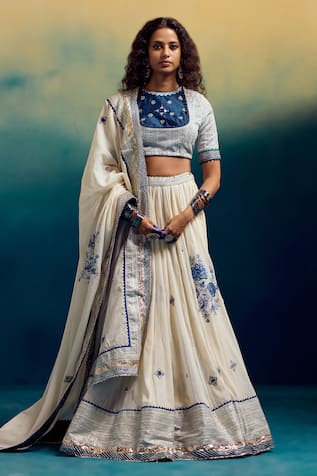 Karishma Khanduja Bareilly Embroidered Kalidar Lehenga Set 