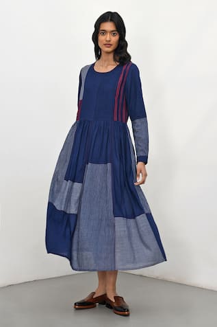 Payal Pratap Bario Patchwork Dress 