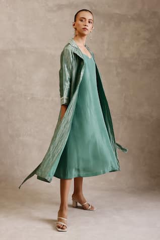 Chokhi Chorri Aira A-line Dress With Jacket 