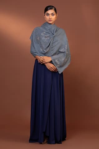 Bead Embroidered Shawl 