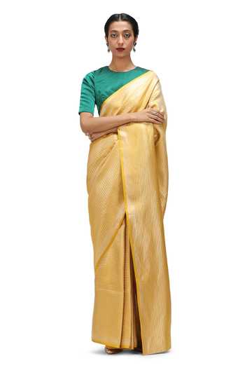 Mimamsaa Shaima Danda Weave Pattern Saree 