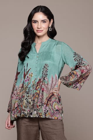 Ritu Kumar Paradise Print Shirt 