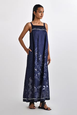 Payal Pratap Rodia Botanical Print Dress 