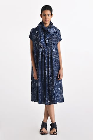 Payal Pratap Komi Silk Bandhani Print Scarf 