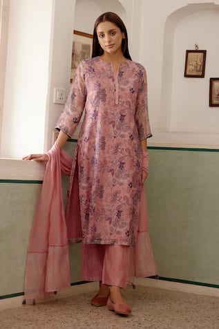 Vaayu Floral Print Kurta Set 