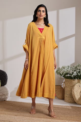 Vasstram Rangeela Textured Tunic Dress 