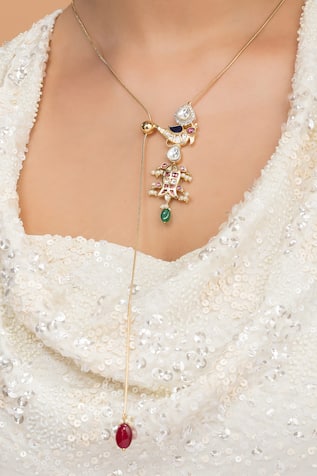 Gulnar Parrot Fish Chain Necklace 