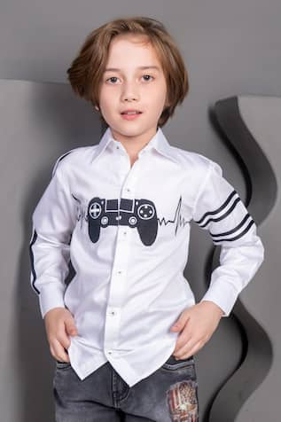 Hoity Moppet Gamer Zone Hand Painted Shirt 