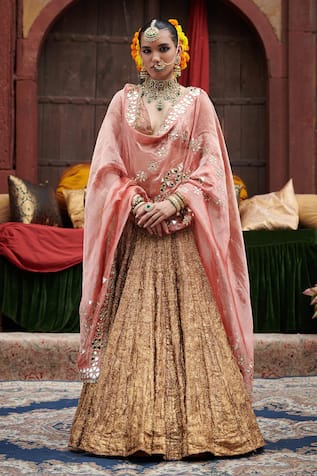 Itrh Rakhta Lampi Flared Lehenga Set 