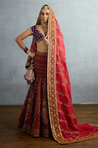 Torani Shamse Raisa Embroidered lehenga Set 