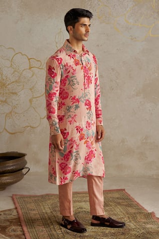 Chhavvi Aggarwal Floral Print Kurta With Pant 