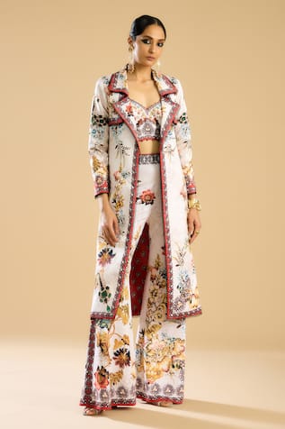 Rajdeep Ranawat Freya Geometric Floral Print 