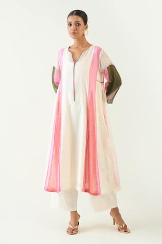 Shivani Bhargava Isha Color Blocked Kurta 