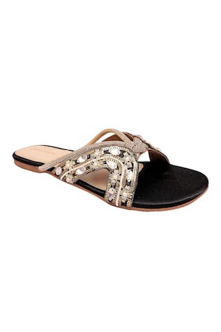 Crystal Embellished Flats 