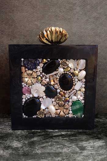 Adwita Bags & Jewels The Mosaic Cluster Clutch 