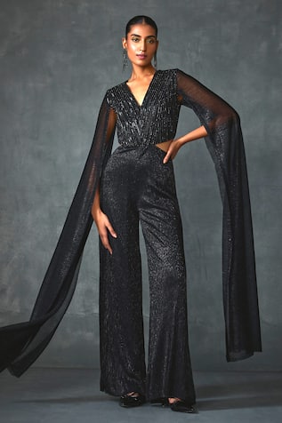 Namrata Joshipura Glissara Embellished Cut-Out Jumpsuit 