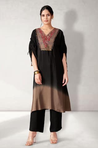 Aditi Somani Ombre Kaftan With Pant 